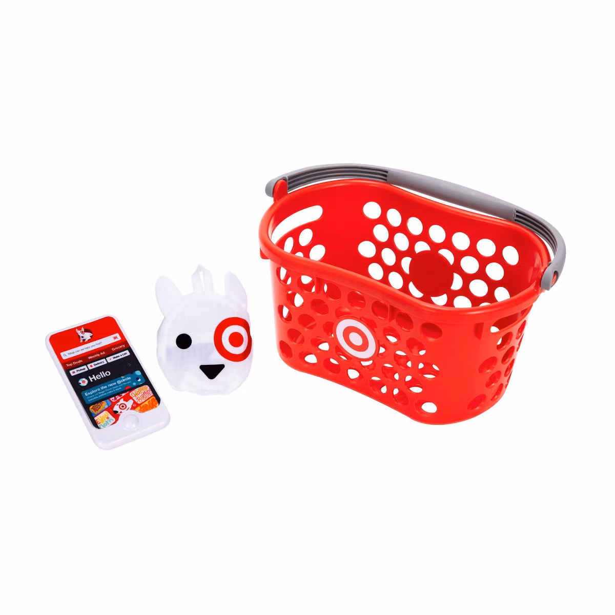 Target Toy Shopping Basket - Red