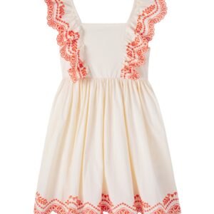 Molo Clementine ruched cotton dress