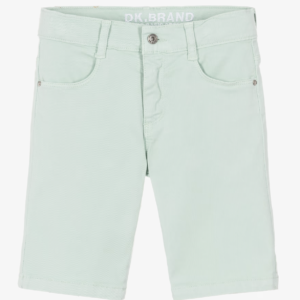 Dr. Kid Boys Mint Green Cotton Chino Shorts