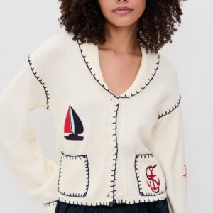Bailey Rose Nautical Cardigan