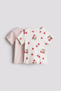 2-pack Ribbed Cotton Tops