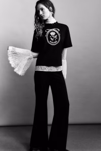 WUTHERING HEIGHTS Embroidered-Detail T-Shirt