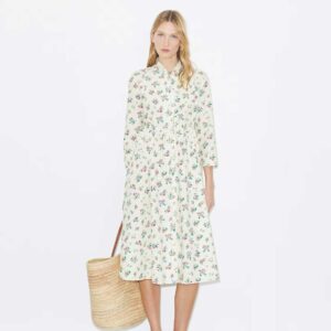 COTTON SHIRTDRESS multi ditsy floral