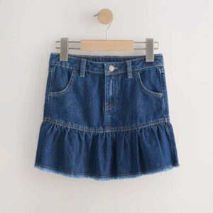 Denim Dark Wash Cotton Skirt (3-16yrs)