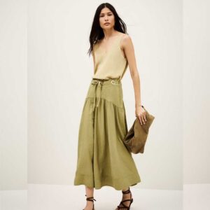 DONIA midi skirt
