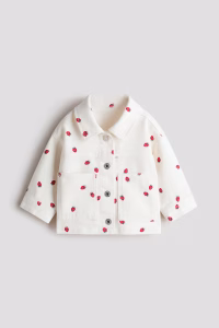 Printed Twill Jacket