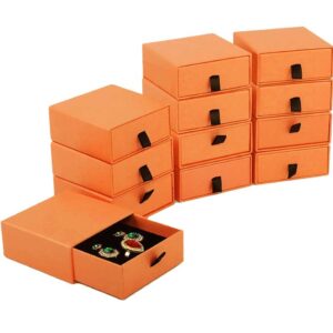 Nsmykhg Jewelry Gift Box Velvet-Lined,12 Pack