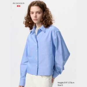 Oxford Boxy Cropped Shirt