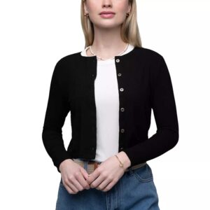 Point Classic T Shirt Cardigan Sweater