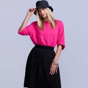 RAVE ON TREND Oversized Essential Tee - Purple