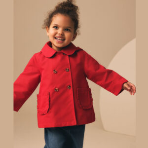 Red Shower Resistant Coat (3mths-7yrs)