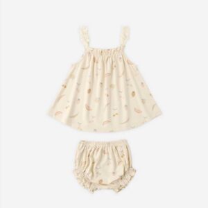 Rylee + Cru  Swing Top & Bloomer Set Fruit