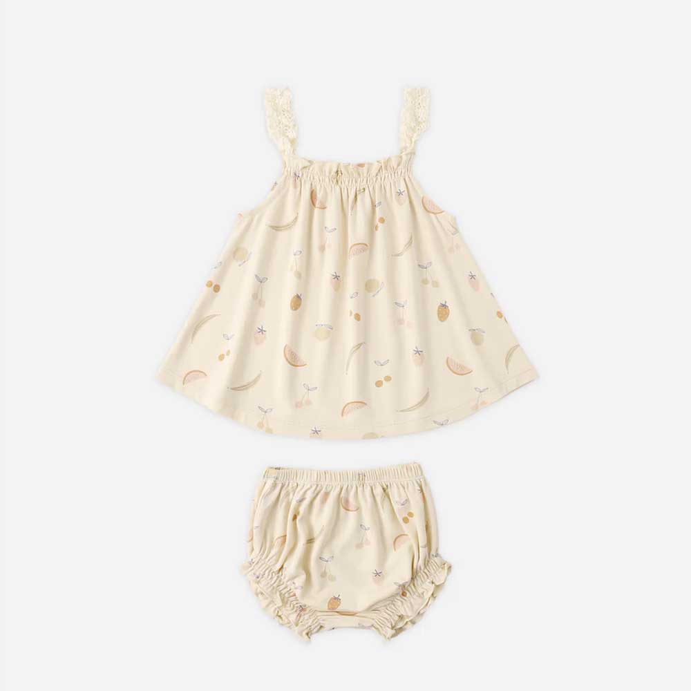 Rylee + Cru  Swing Top & Bloomer Set Fruit