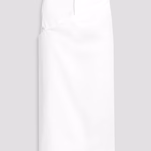 TIBI Cotton-twill midi wrap skirt