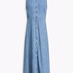 VERONICA BEARD Fuller denim midi shirt dress