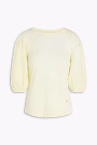 ZIMMERMANN Gathered linen top