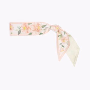 ZIMMERMANN Floral-print silk-twill scarf