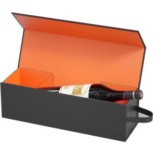 Wine Gift Box 12.8 x 3.8 x 3.8 in, Bottle Gifts Boxe