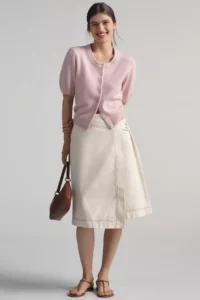 Hosbjerg Bree A-Line Midi Skirt