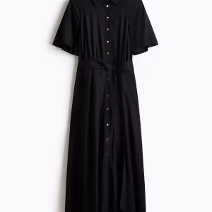Tie-belt Shirt Dress