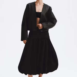 Midi Balloon Skirt