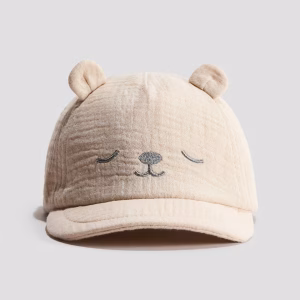 Soft-Visor Muslin Cap