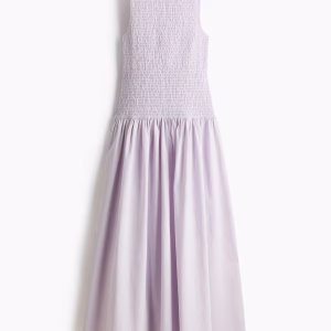 Smocked Seersucker Dress