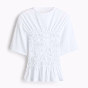 Smocked T-Shirt