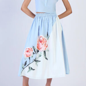 986 amber skirt VILLA CÉLESTE MIST