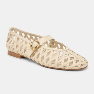Bodey Ballet Flats Bone Stella
