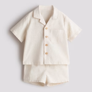 2-piece Linen-blend Set