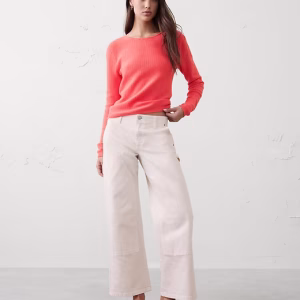 Texture Stitch Tie-Back Sweater