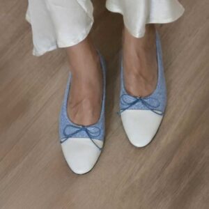 Como – Denim/White