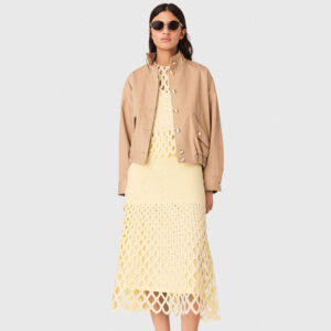 Crochet rhinestone skirt