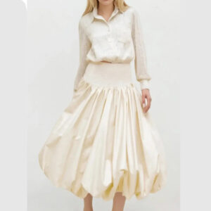 Elexiay Kemi Skirt Oatmeal