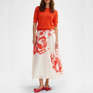 Essentiel Antwerp Jango Pleated Midi Skirt