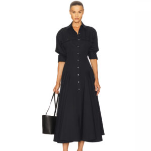 Helsa Godet Shirt Dress