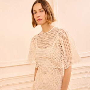 Hera Eyelet Cotton Top