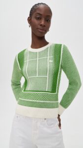 Lacoste Tennis Court Graphic Sweater