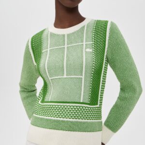 Lacoste Tennis Court Graphic Sweater