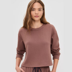 LE BOP Danica Crop Top Nutmeg