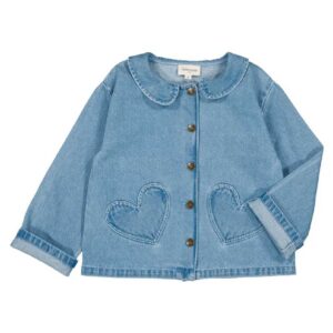 Louis Louise Bonnie Denim Heart Pocket Jacket