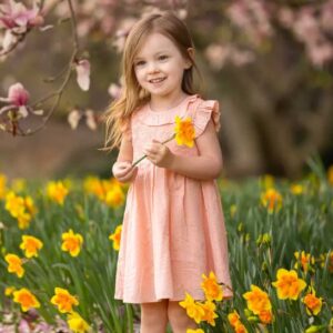 Mabel + Honey Jane Ruffled Short Sleeve Dress