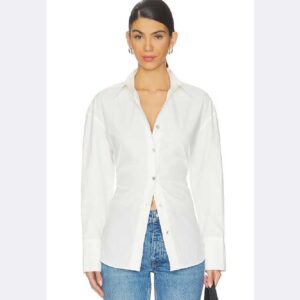 NIA Jules Shirt White