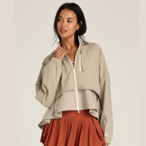 On-Court Pleated Jacket
