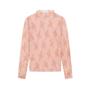 RAVE ON TREND Lace Top - Pink