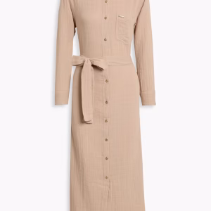 MELISSA ODABASH Margot frayed cotton-gauze maxi dress