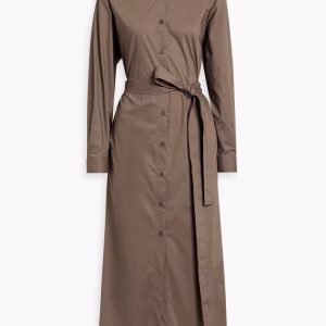 MATTEAU Cotton-poplin maxi shirt dress