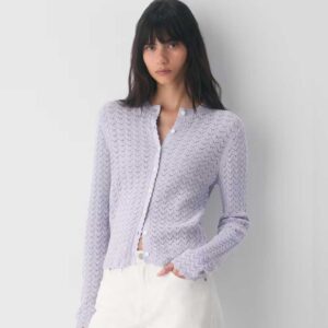 Wilfred Cotton Charm™ Prelusion Cardigan wildflower lilac