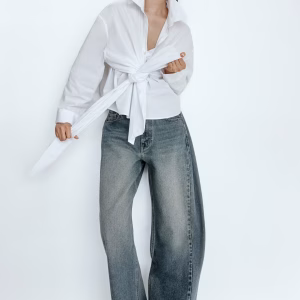 Tie-Detail Blouse